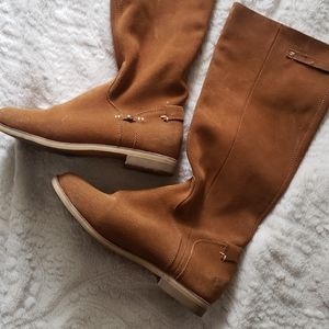 Reef High Desert Brown Camel Suede Slip On Boots